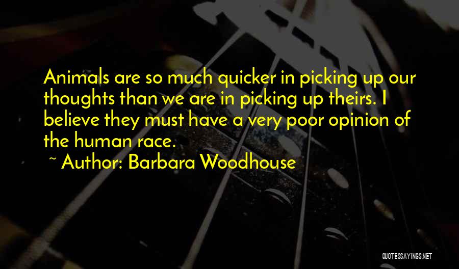 Quicker Than Quotes By Barbara Woodhouse