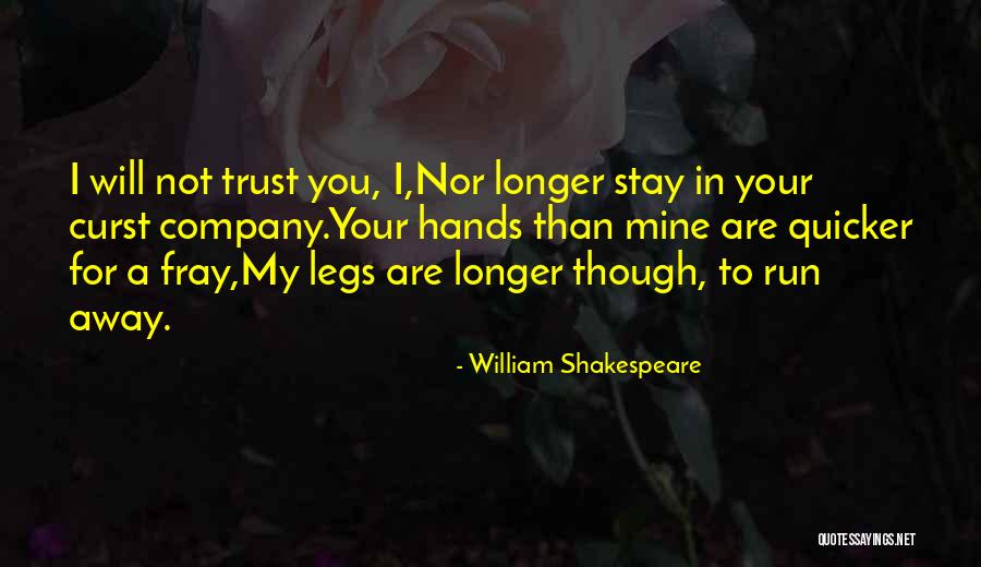 Quicker Than Quotes By William Shakespeare