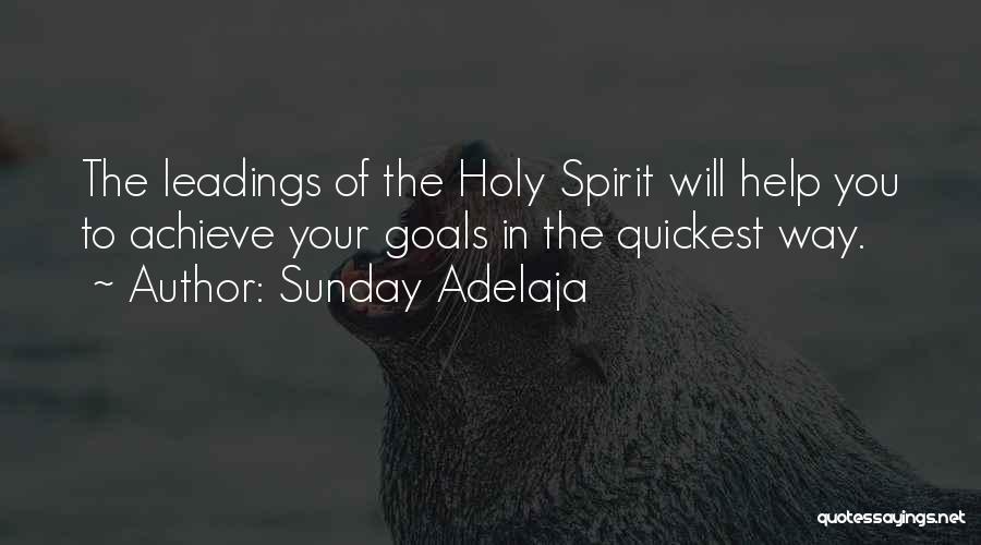 Quickest Quotes By Sunday Adelaja