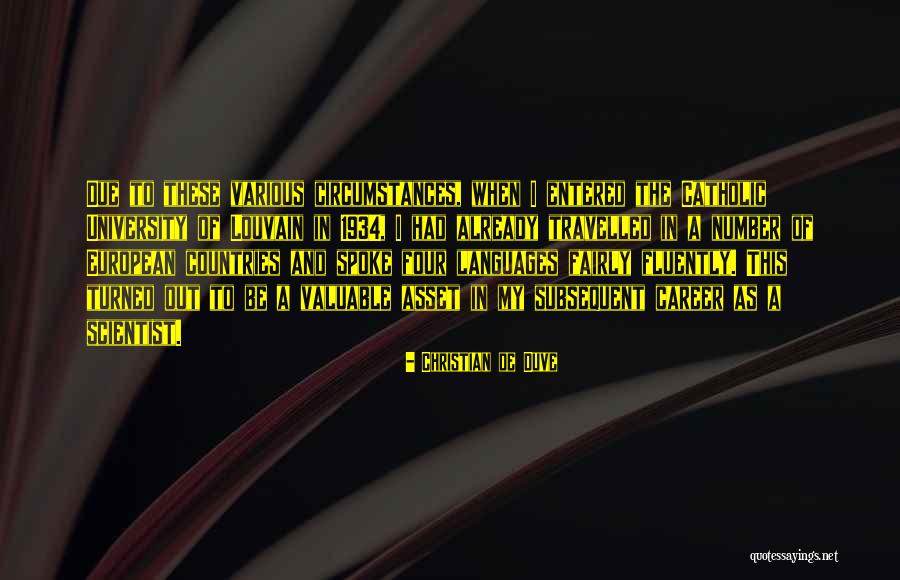 Quiero Hacerte Quotes By Christian De Duve Quiero Hacerte Quotes By Christian De Duve