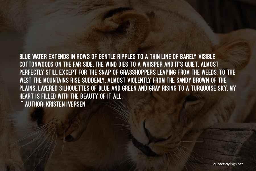 Quiet Beauty Quotes By Kristen Iversen