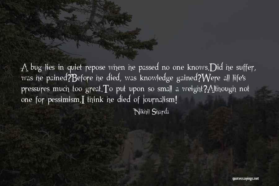 Quiet Lies Quotes By Nikhil Sharda Quiet Lies Quotes By Nikhil Sharda