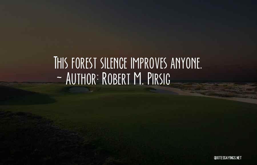 Quiet Reflection Quotes By Robert M. Pirsig