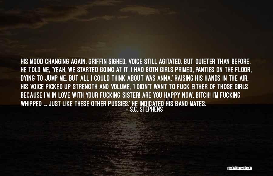 Quieter Than Quotes By S.C. Stephens Quieter Than Quotes By S.C. Stephens