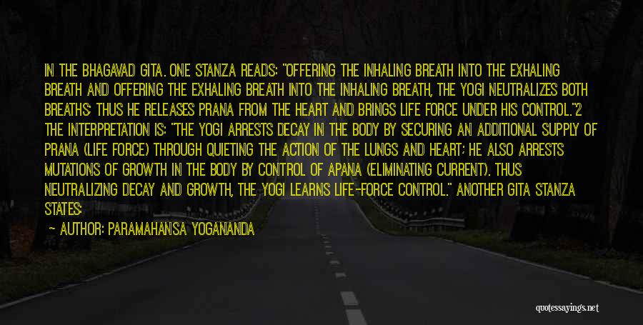 Quieting The Mind Quotes By Paramahansa Yogananda