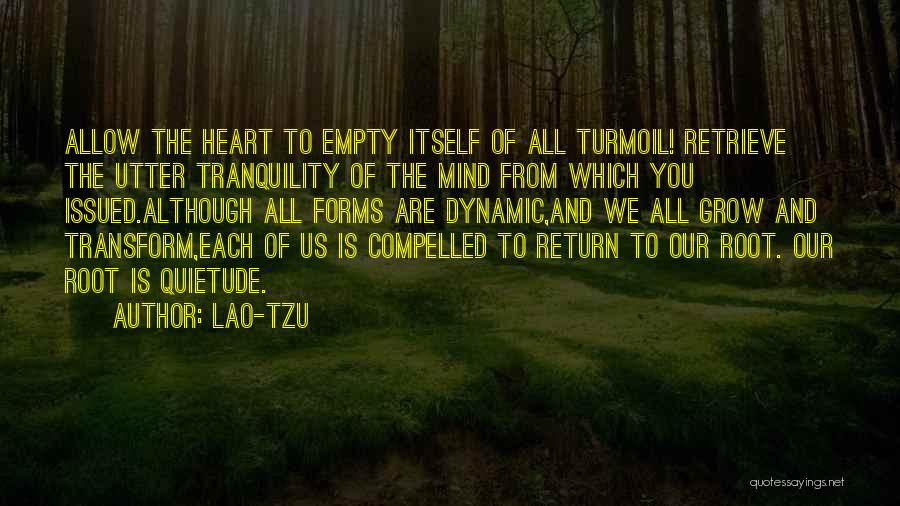 Quietude Quotes By Lao-Tzu