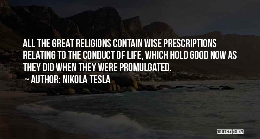 Quiff Hairstyle Quotes By Nikola Tesla