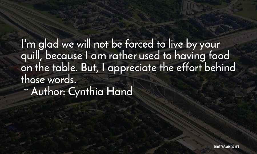 Quill Quotes By Cynthia Hand