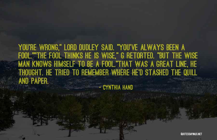 Quill Quotes By Cynthia Hand