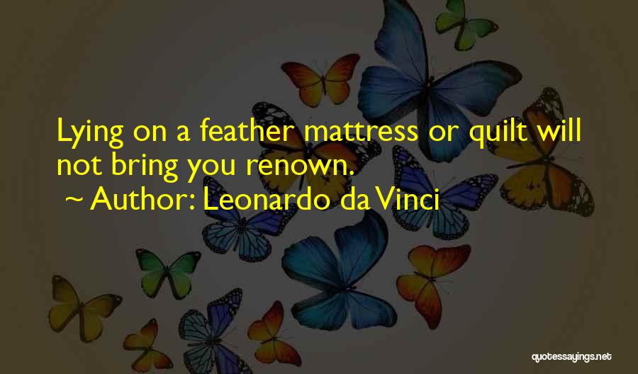 Quilts Quotes By Leonardo Da Vinci