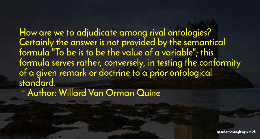 Quine Quotes By Willard Van Orman Quine