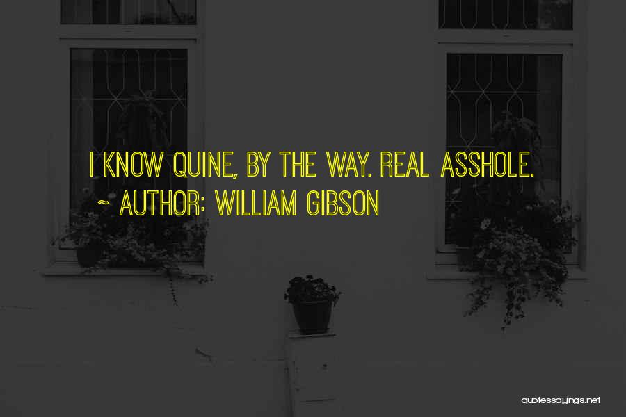 Quine Quotes By William Gibson