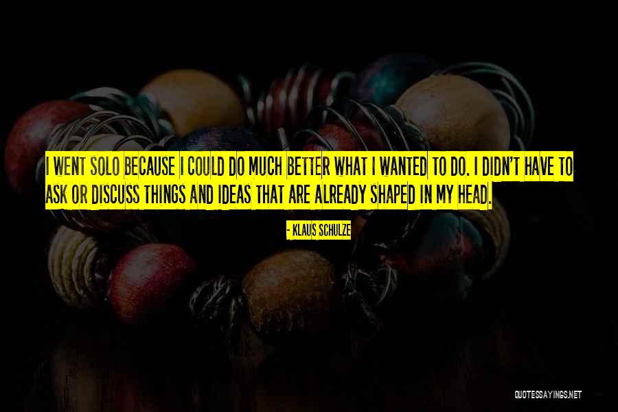 Quinit Boxing Quotes By Klaus Schulze Quinit Boxing Quotes By Klaus Schulze