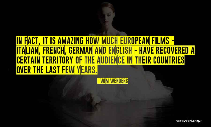 Quinones Pronunciation Quotes By Wim Wenders Quinones Pronunciation Quotes By Wim Wenders