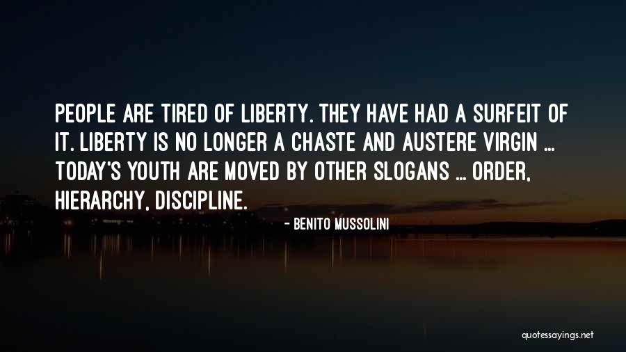 Quintanos School Quotes By Benito Mussolini Quintanos School Quotes By Benito Mussolini