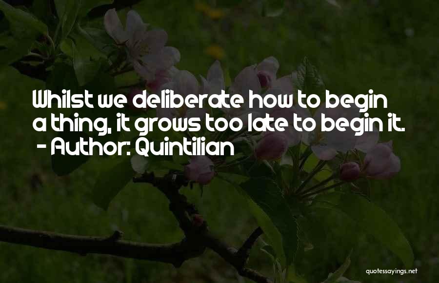 Quintilian Quotes 159042
