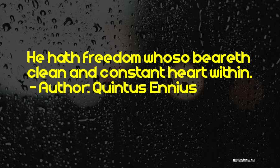 Quintus Ennius Quotes 885131