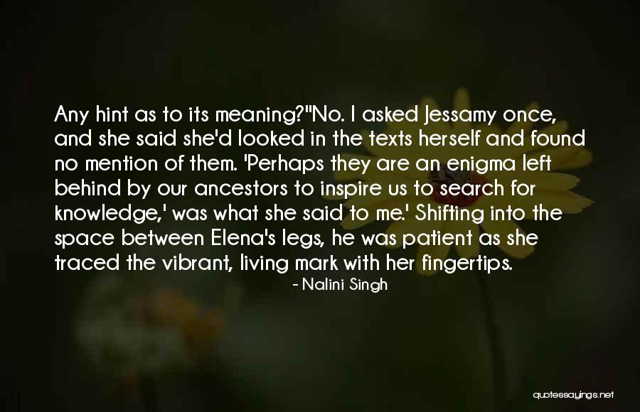 Quinze Quotes By Nalini Singh Quinze Quotes By Nalini Singh