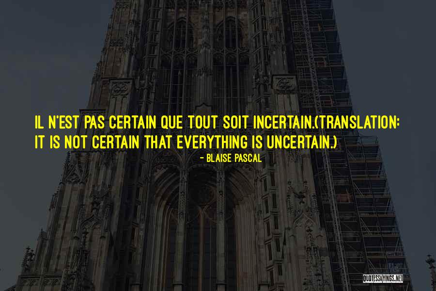 Quip Quotes By Blaise Pascal Quip Quotes By Blaise Pascal