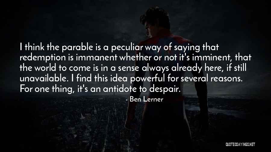 Quirrells Two Quotes By Ben Lerner Quirrells Two Quotes By Ben Lerner