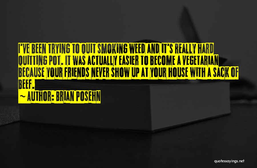 Quit Smoking Quotes By Brian Posehn