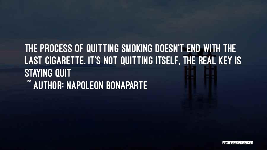 Quit Smoking Quotes By Napoleon Bonaparte