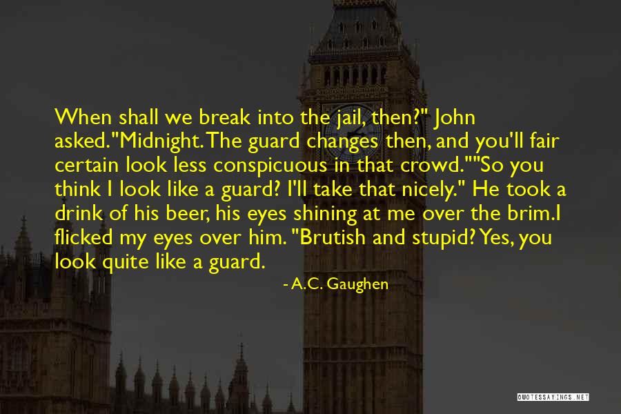 Quite A Look Quotes By A.C. Gaughen Quite A Look Quotes By A.C. Gaughen