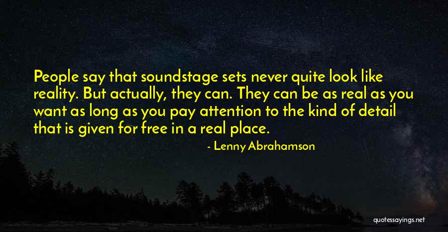 Quite A Look Quotes By Lenny Abrahamson Quite A Look Quotes By Lenny Abrahamson