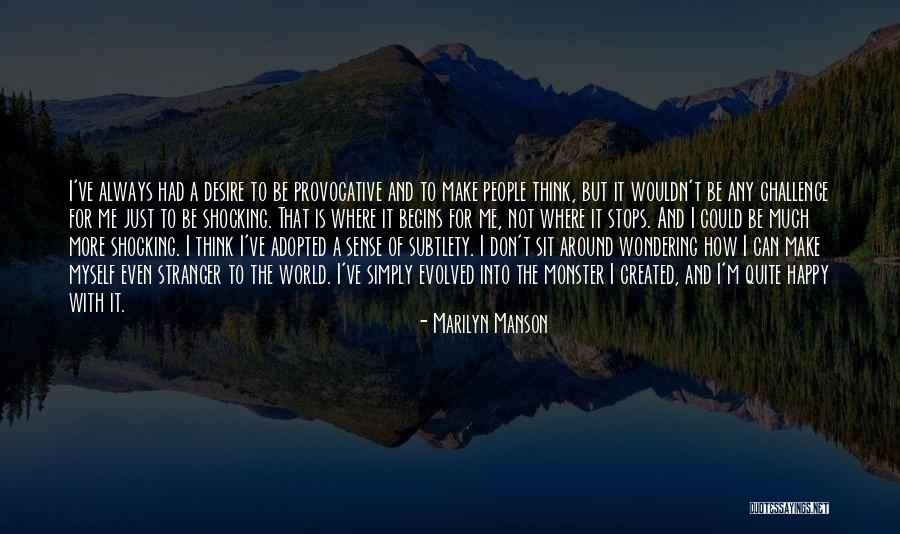 Quite Happy Quotes By Marilyn Manson Quite Happy Quotes By Marilyn Manson