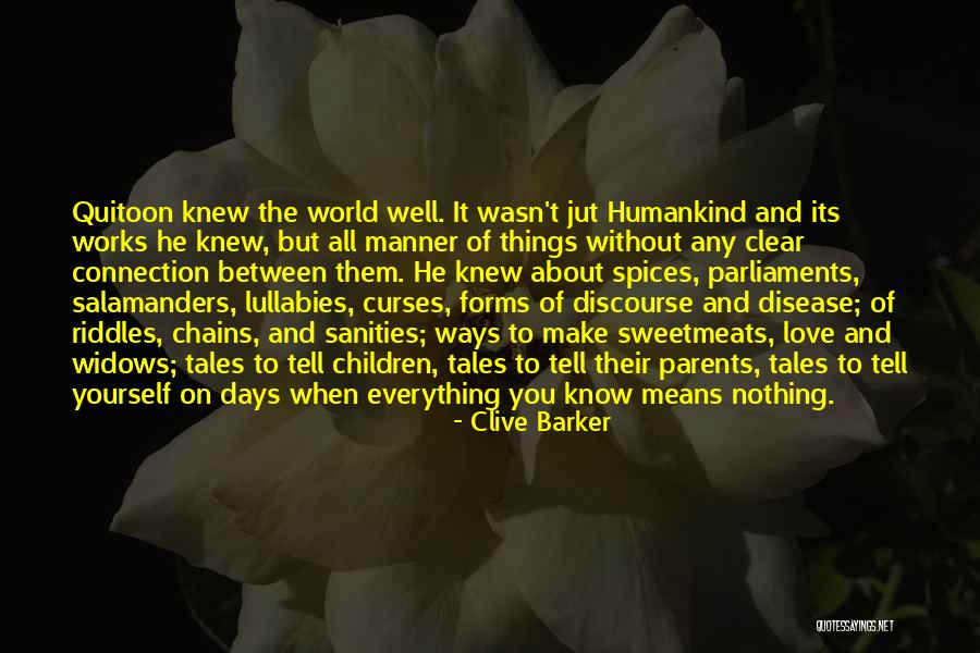 Quitoon Quotes By Clive Barker Quitoon Quotes By Clive Barker