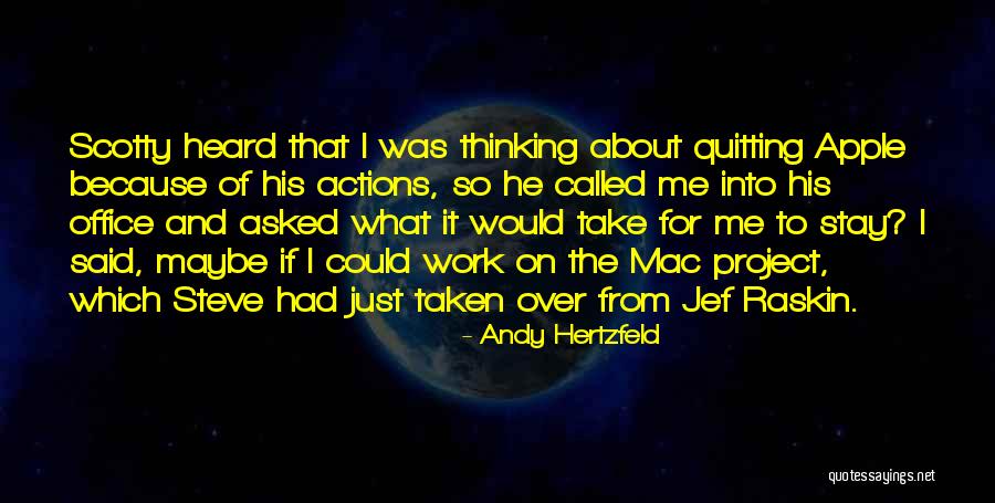 Quitting On Yourself Quotes By Andy Hertzfeld Quitting On Yourself Quotes By Andy Hertzfeld