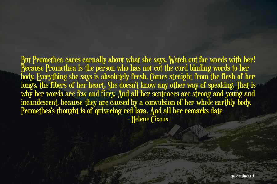 Quivering Quotes By Helene Cixous Quivering Quotes By Helene Cixous