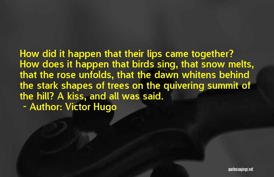 Quivering Quotes By Victor Hugo