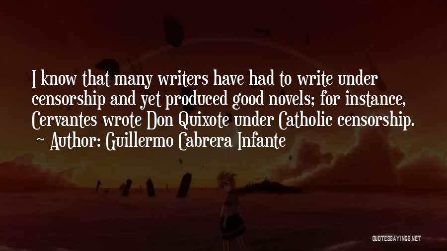 Quixote Quotes By Guillermo Cabrera Infante