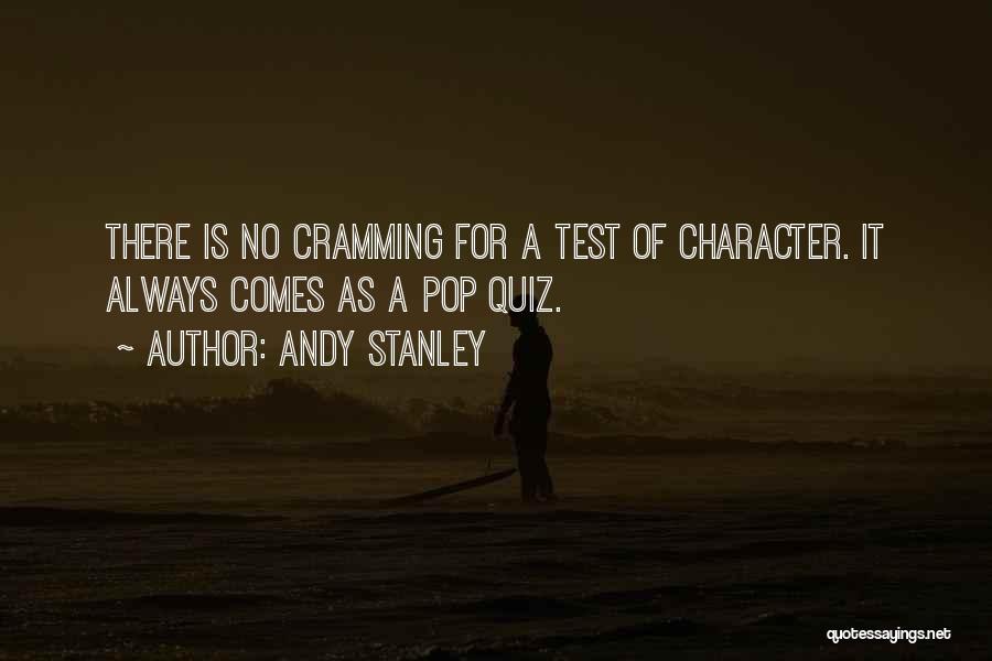 Quiz Quotes By Andy Stanley