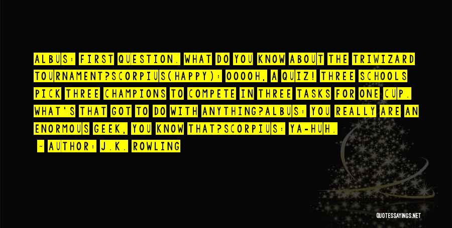 Quiz Quotes By J.K. Rowling