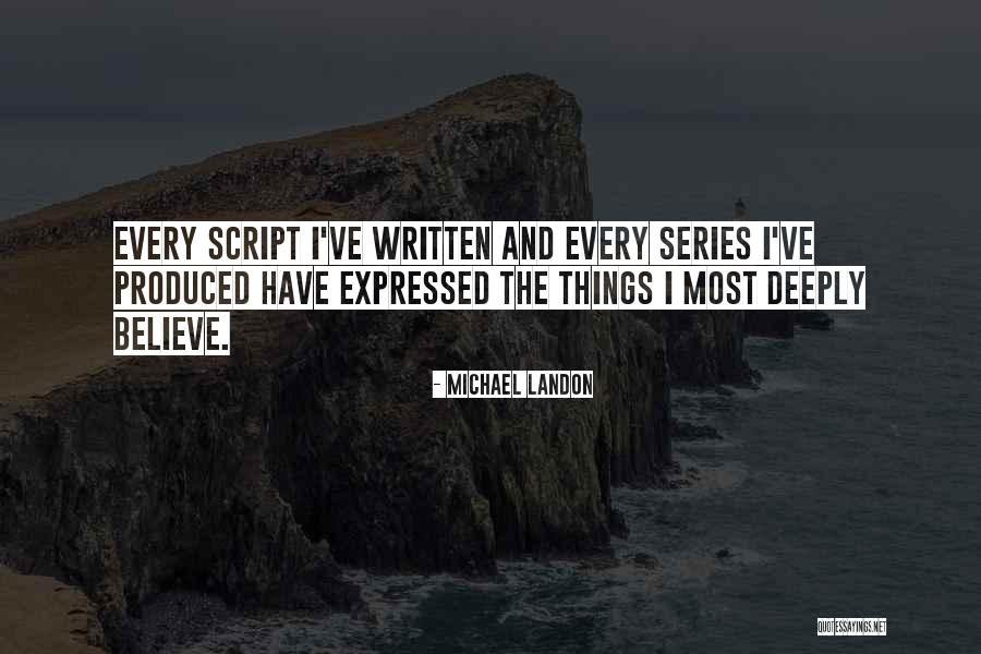 Qunhf Quotes By Michael Landon Qunhf Quotes By Michael Landon