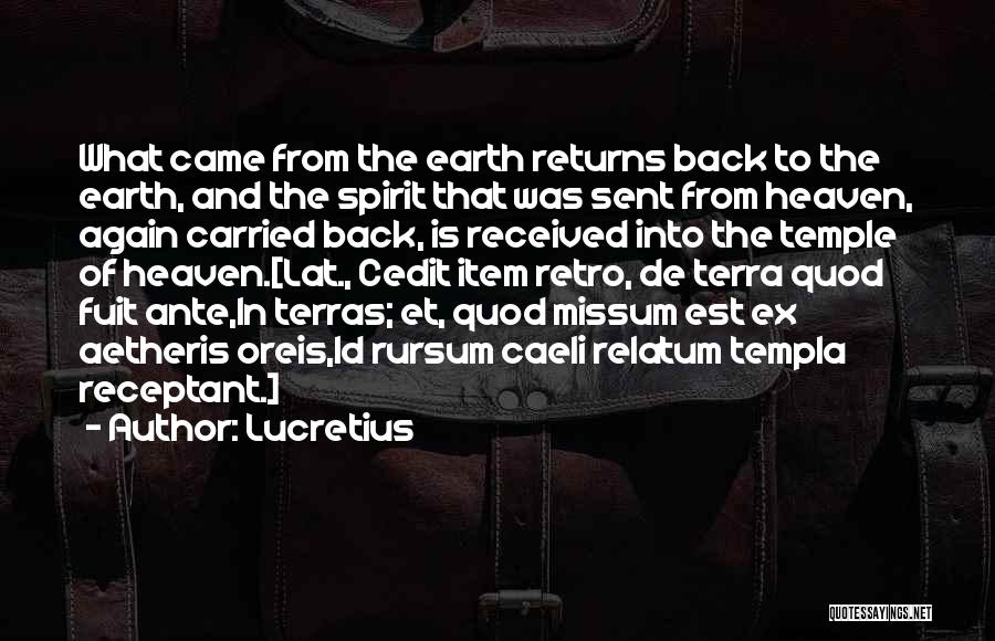 Quod Quotes By Lucretius