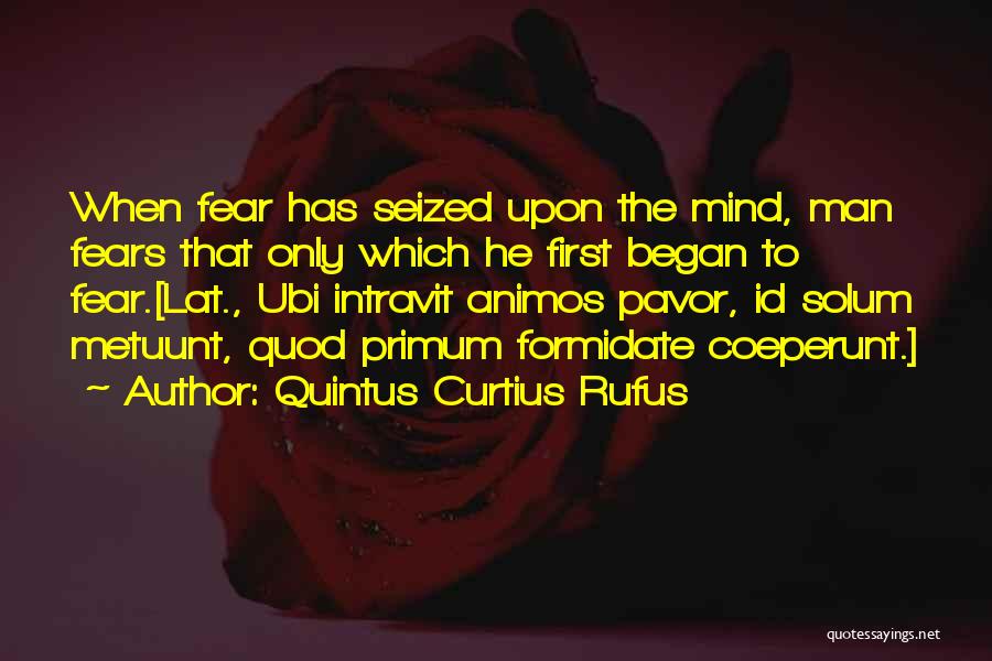 Quod Quotes By Quintus Curtius Rufus