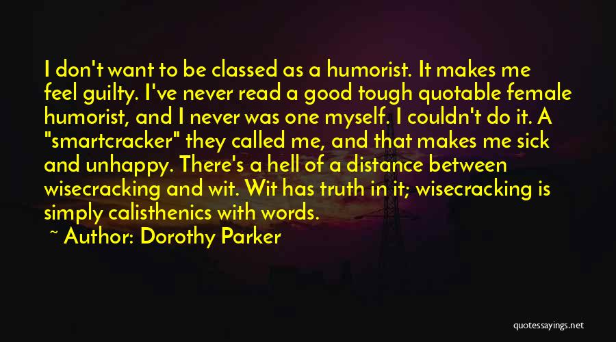 Quotable Quotes By Dorothy Parker