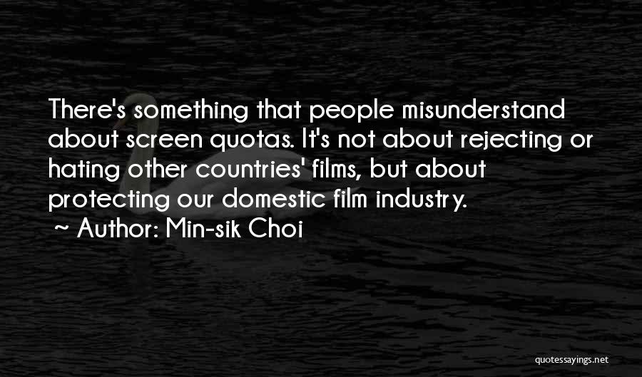 Quotas Quotes By Min-sik Choi