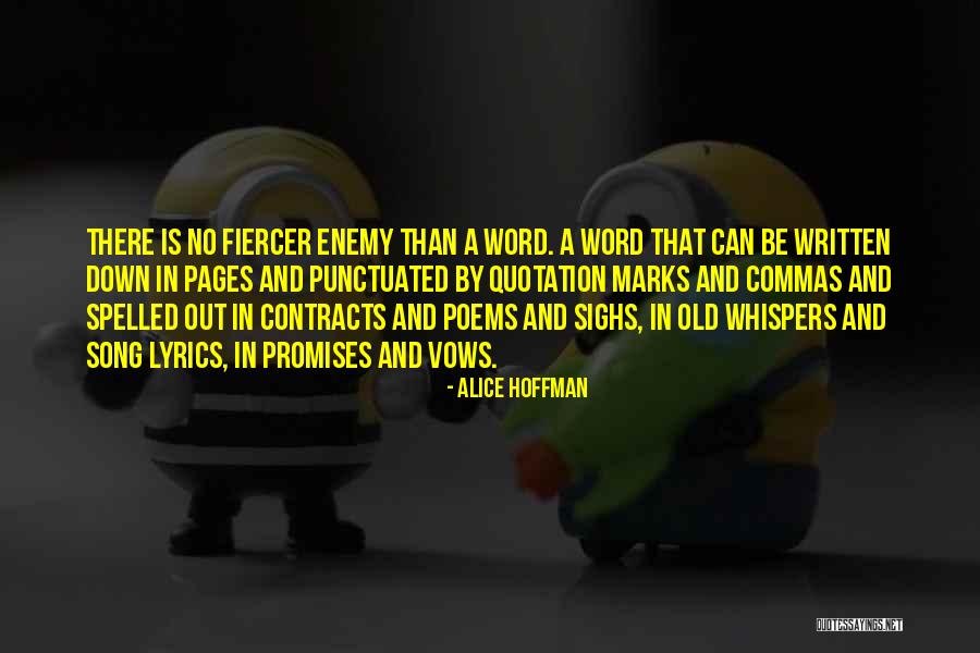 Quotation Marks In Quotes By Alice Hoffman