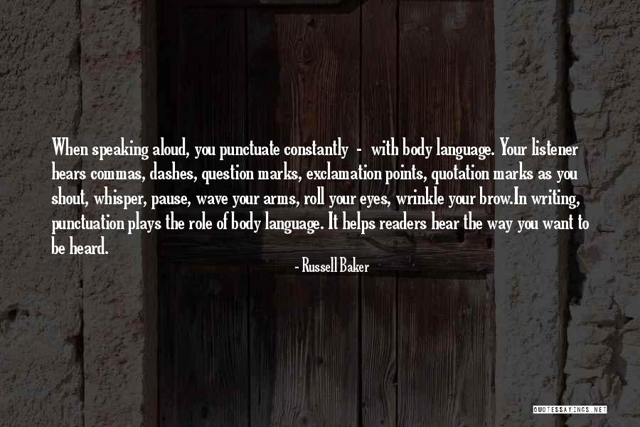 Quotation Marks In Quotes By Russell Baker