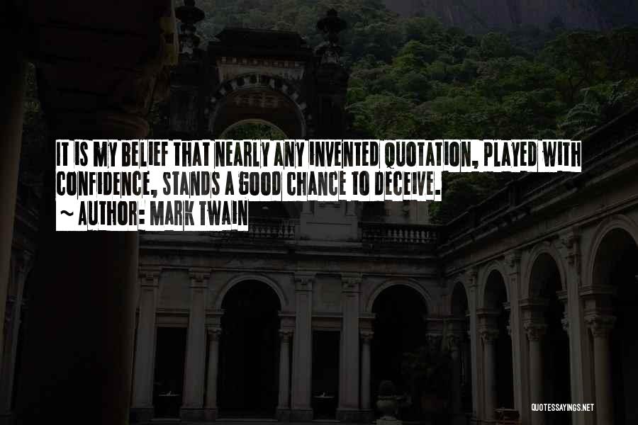 Quotation Within Quotes By Mark Twain