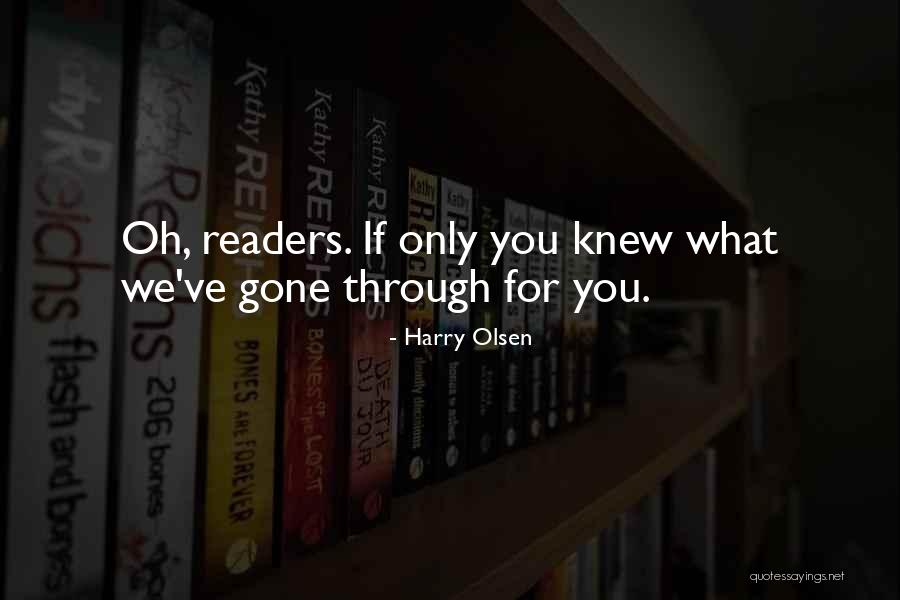 Quote From Novel Quotes By Harry Olsen