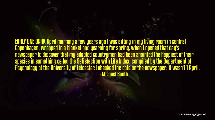 Quote Something With Quotes By Michael Booth