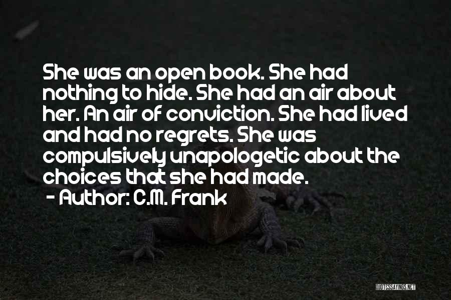 Quotes About Book Quotes By C.M. Frank