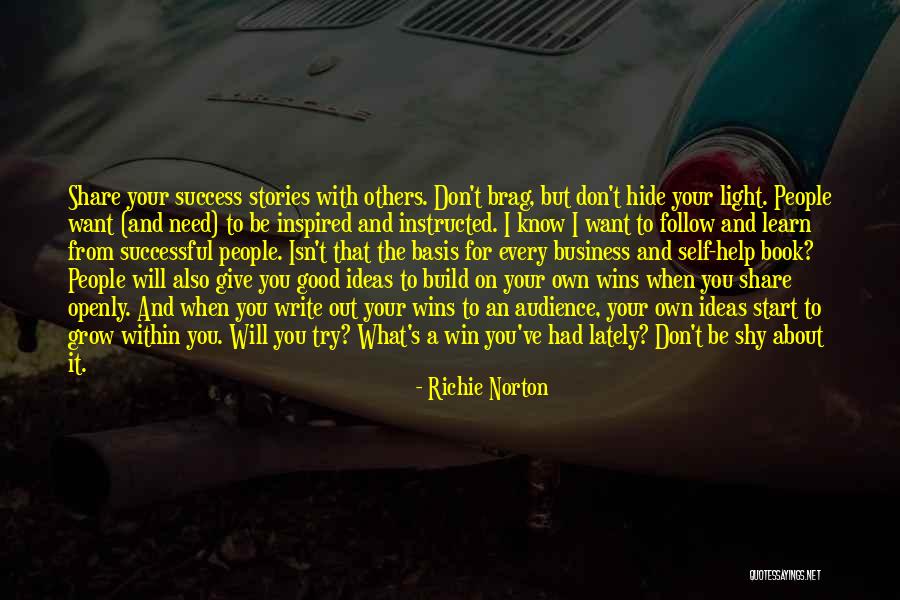 Quotes About Book Quotes By Richie Norton