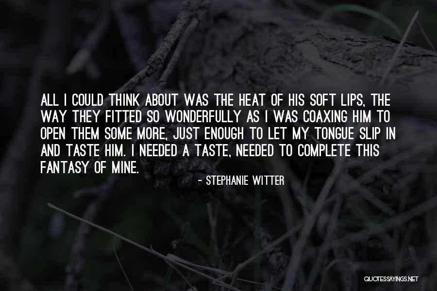 Quotes About Book Quotes By Stephanie Witter