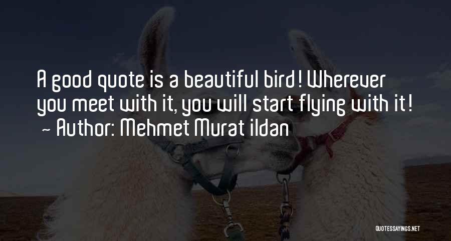 Quotes About Good Quotes By Mehmet Murat Ildan